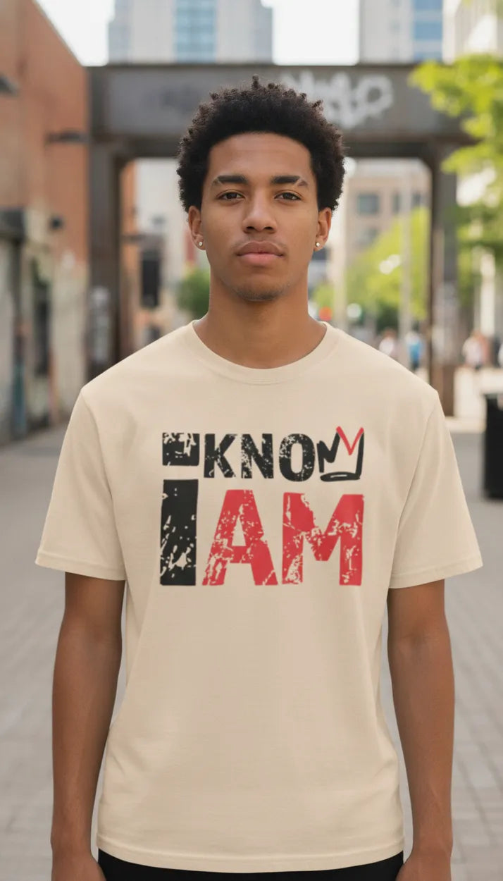 IDENTITY Boxy Cropped T Shirt