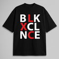 BLK XCELLENCE Heavyweight Boxy T Shirt (Large Print)