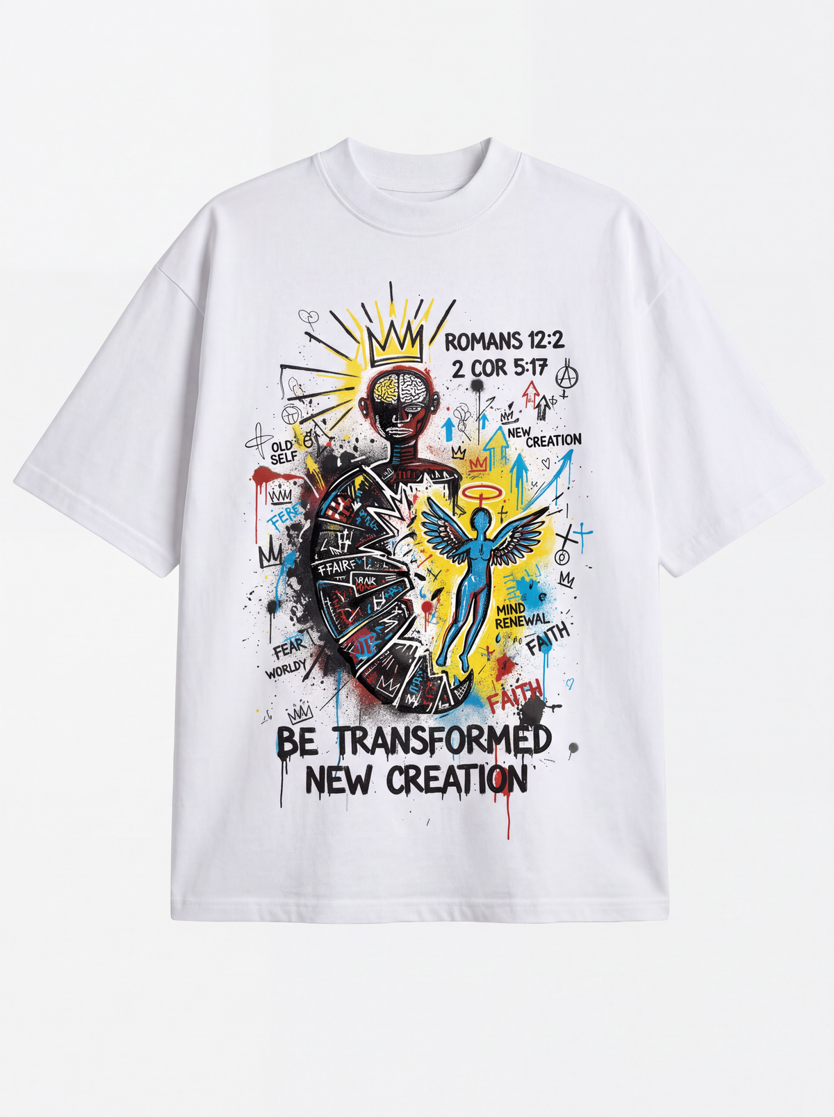 TRANSFORMATION Heavyweight Boxy Tee